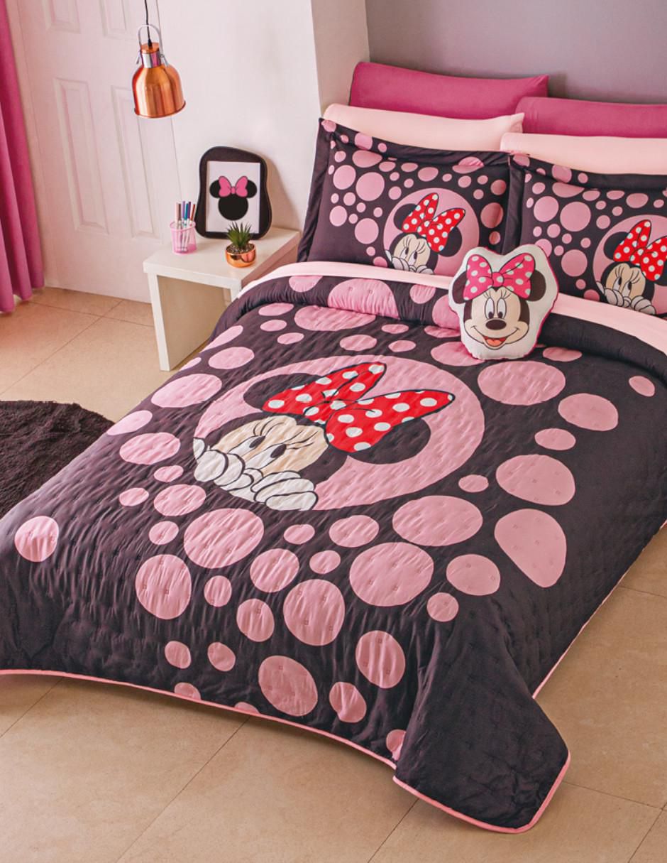 Colcha Minnie Dots