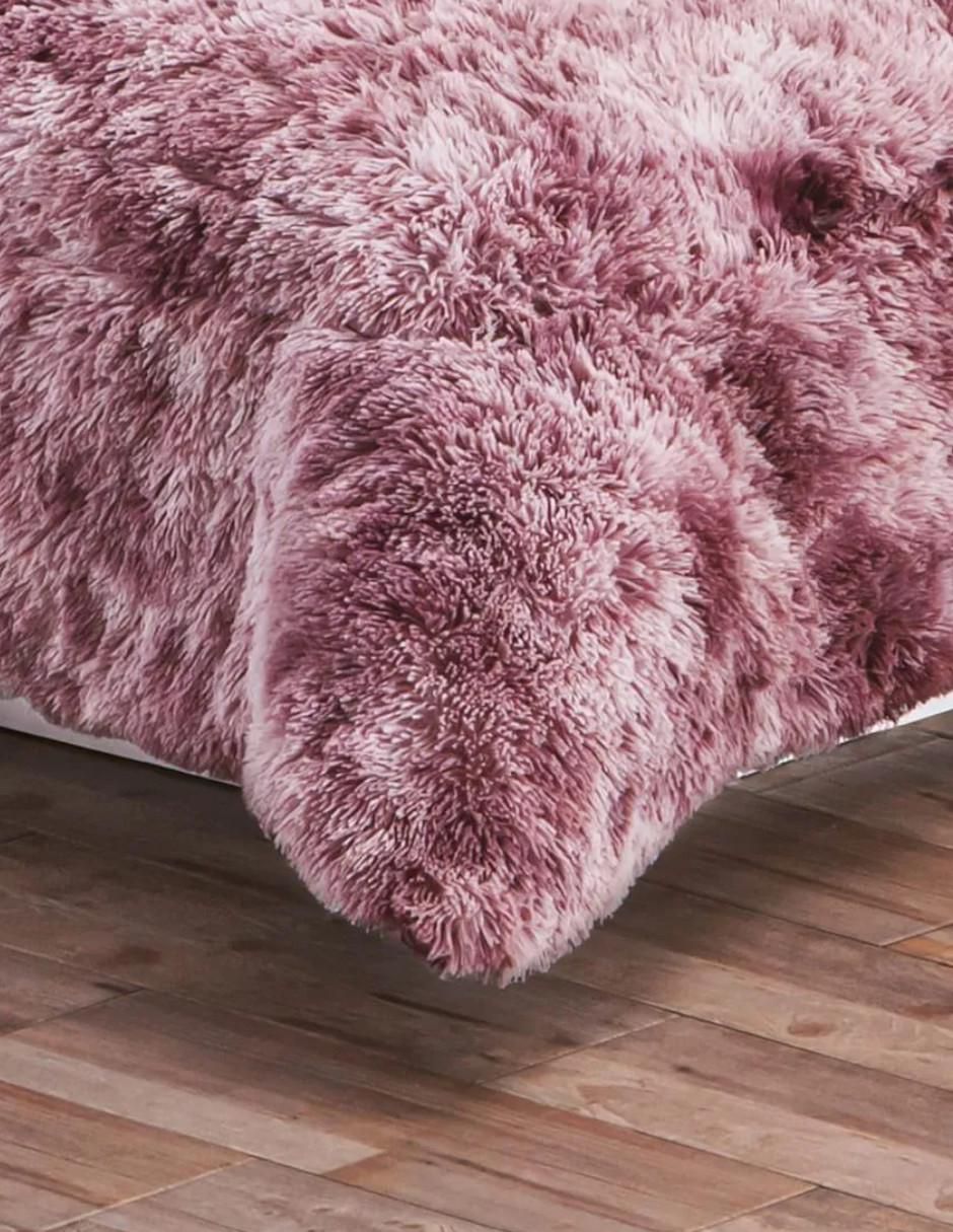 Cobertor Faux Fur estampado texturizado