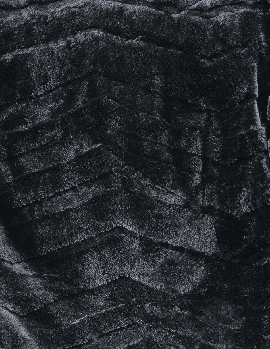 Cobertor Majestic Black Wolf estampado texturizado 2