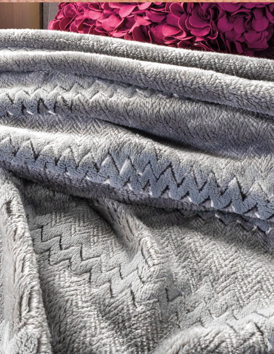 Cobertor Platinum Ultra Fleece estampado texturizado 2