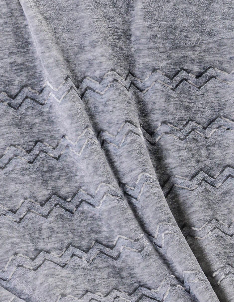 Cobertor Glaciar Ultra Fleece estampado texturizado 2