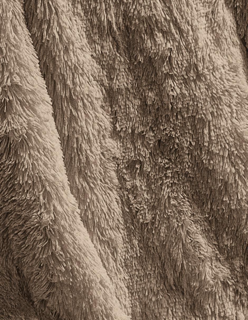 Cobertor Fur & Sherpa Dupla Lux estampado texturizado 2