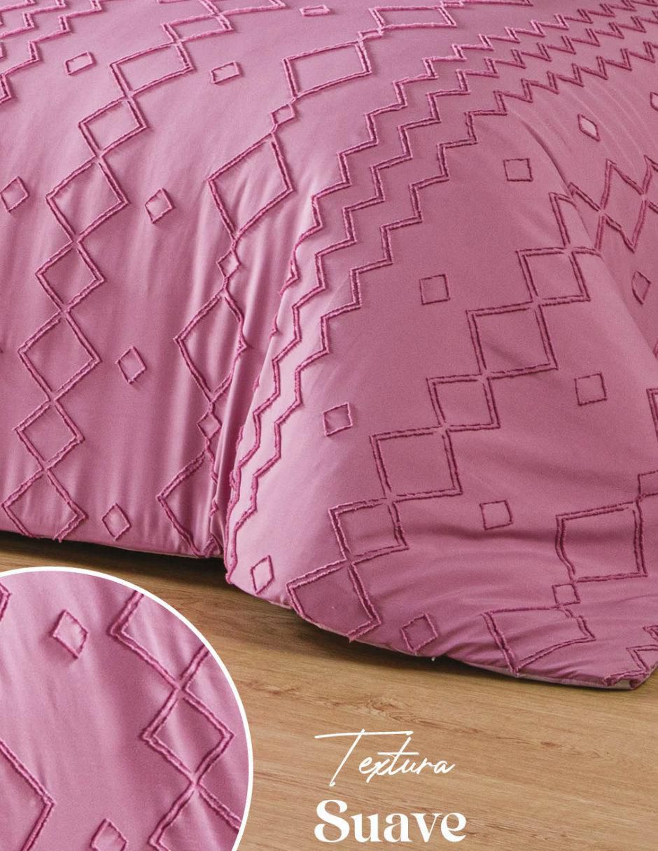 Set edredón Malva Rose Bohemio