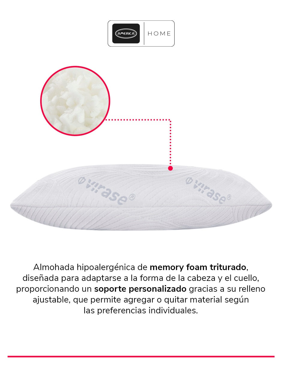 Almohada Cosmos firmeza alta 8