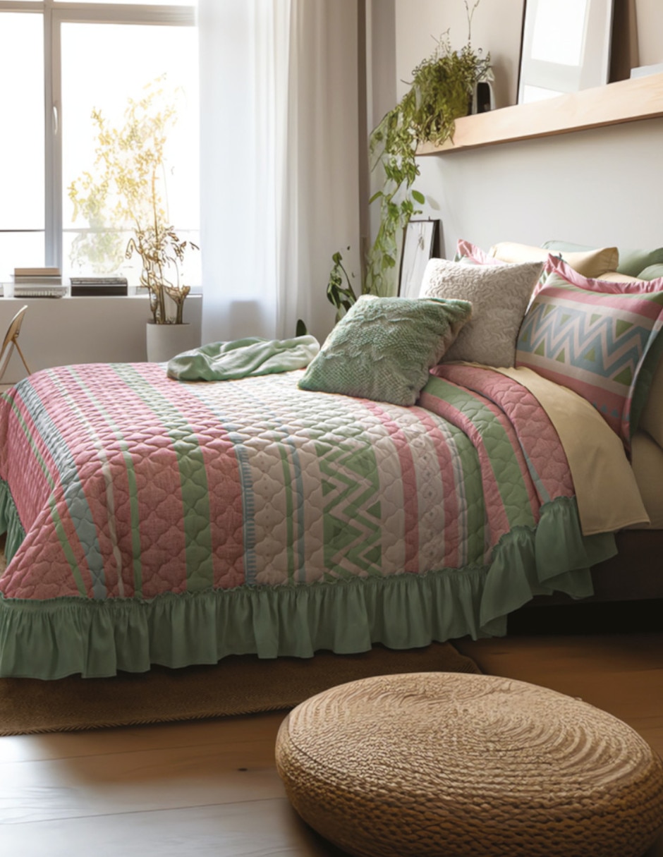 Set de colcha Boho