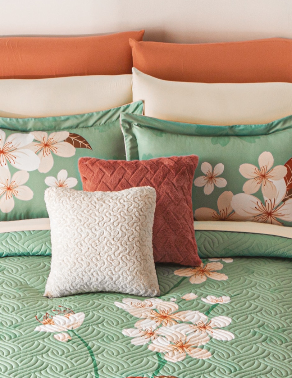 Set de colcha Greenery