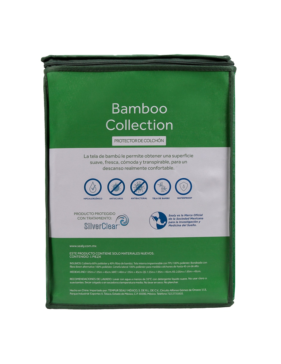 Protector de colchón Bamboo transpirable 5