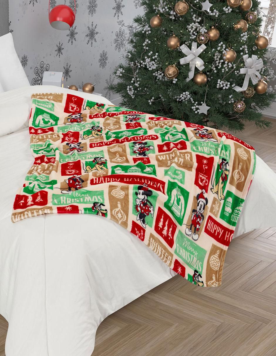 Cobertor Mickey and Friends Navidad Winter Cobertor Mickey and Friends Navidad Winter
