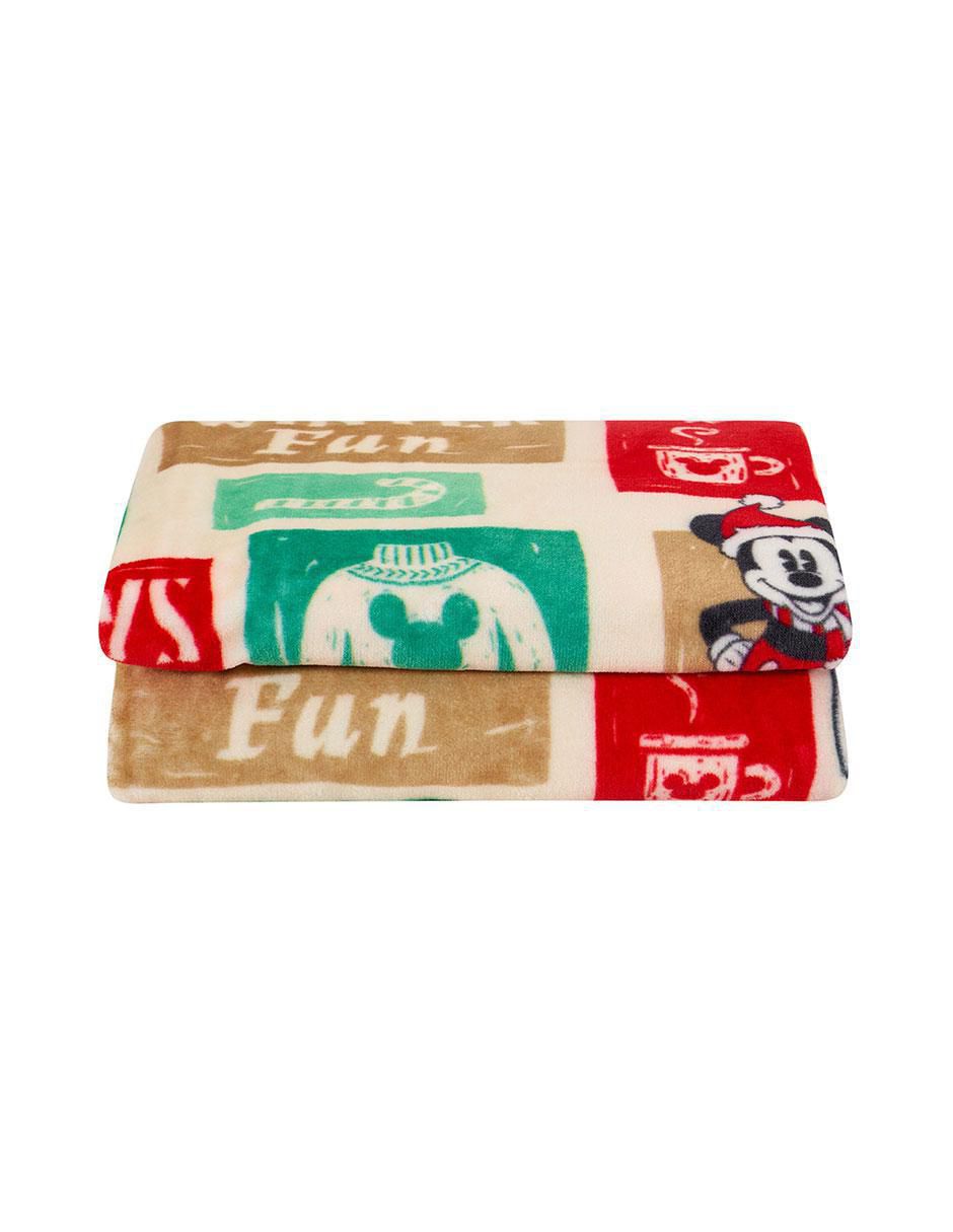 Cobertor Mickey and Friends Navidad Winter 5