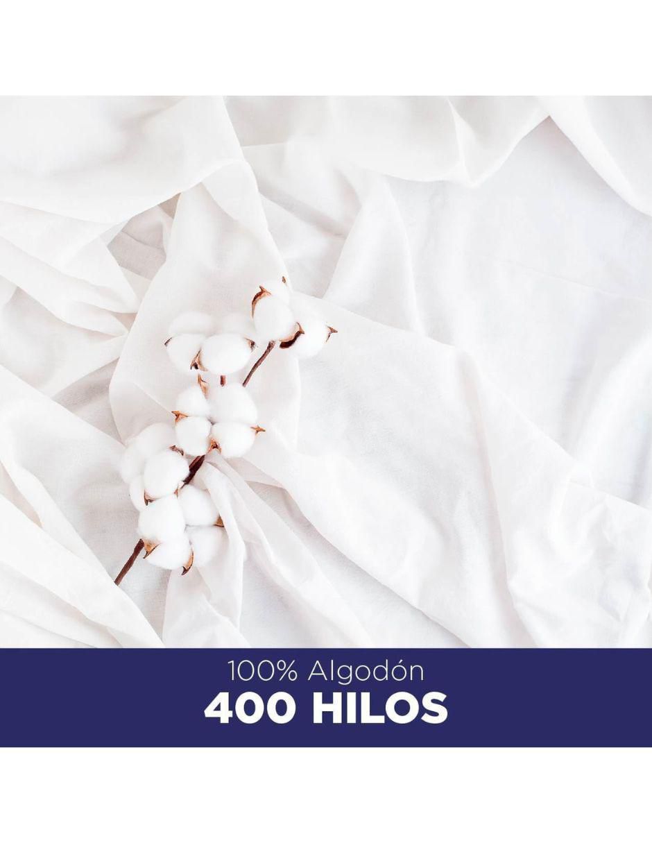 Juego de sábanas de algodón 400 hilos 3