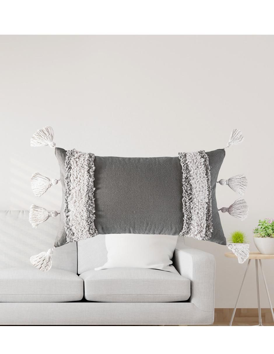 Funda cojín Tufted 2