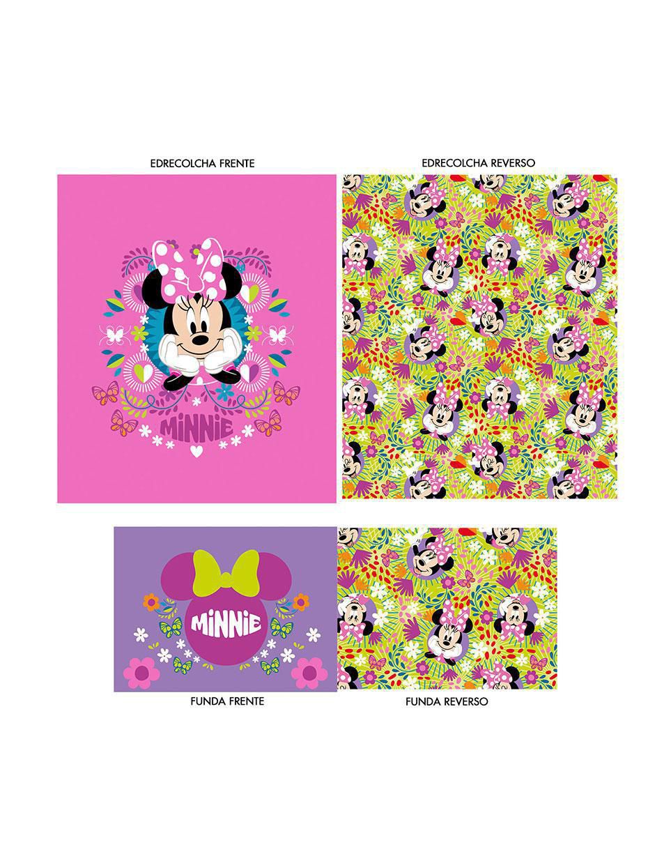 Set de colcha Minnie Pink 9