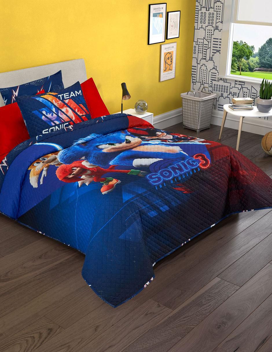 Set de colcha Sonic Team 3