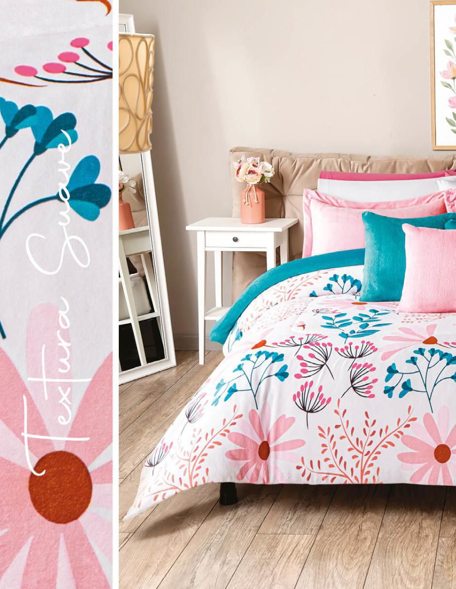 Cobertor Dandelion Punch estampado floral