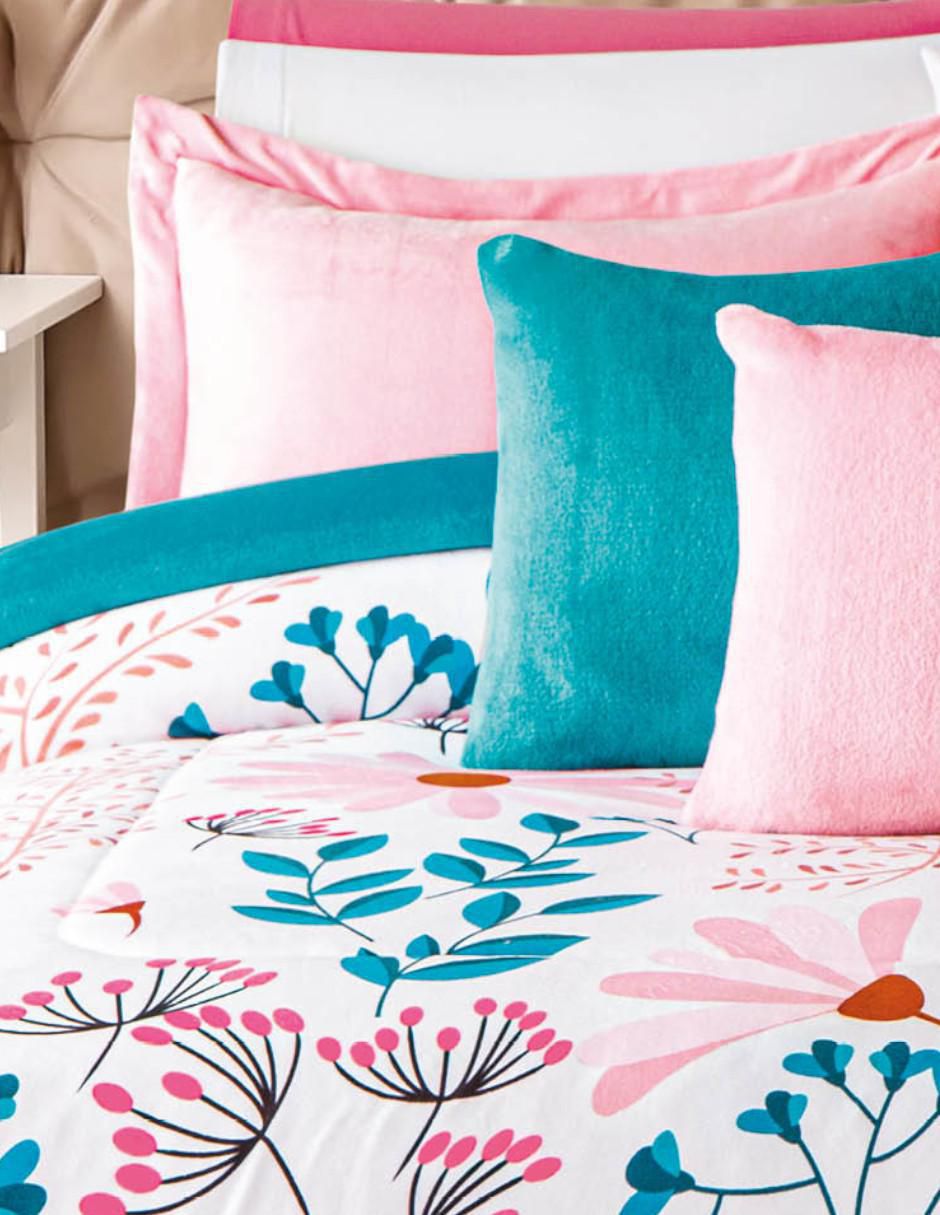 Cobertor Dandelion Punch estampado floral