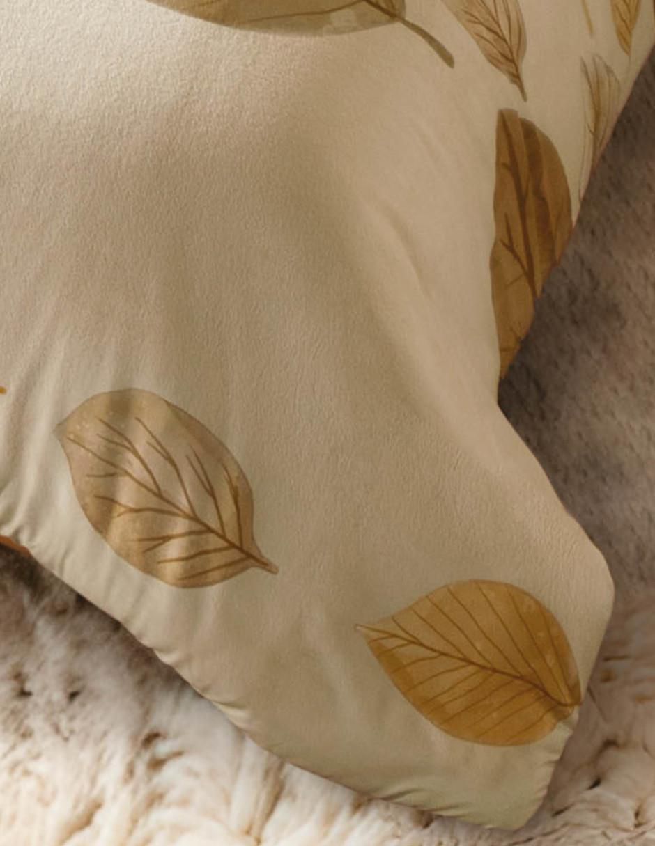 Cobertor Hojas De Otoño estampado gráfico