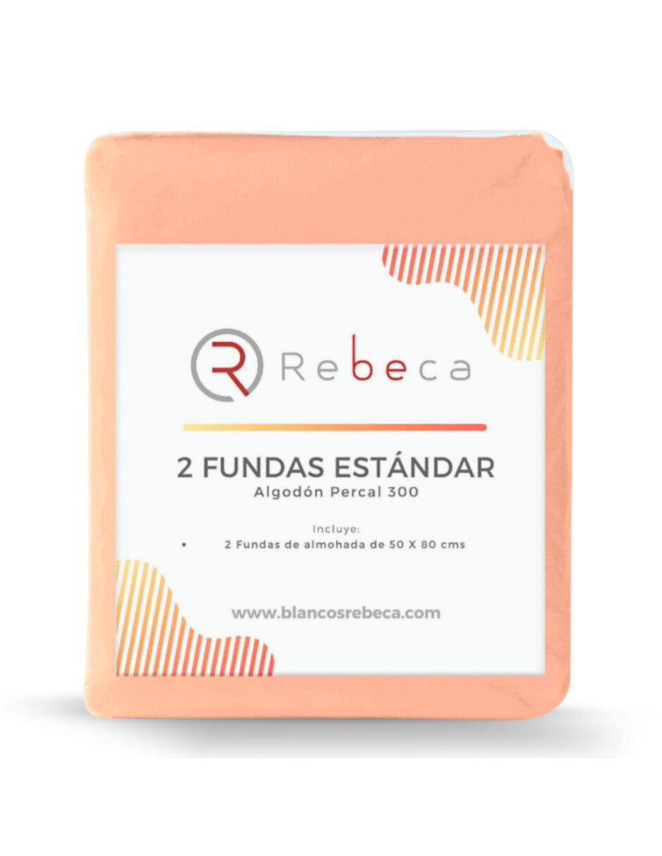 Funda para almohada rebeca algodón confort 300 sin temática