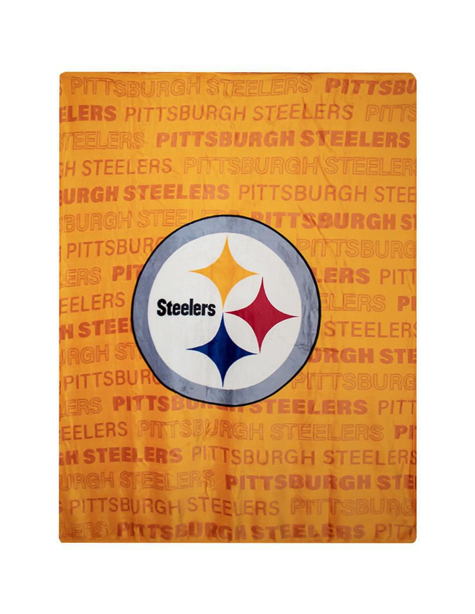 Frazada térmica de tejido microfibra Steelers Pittsburgh unisex