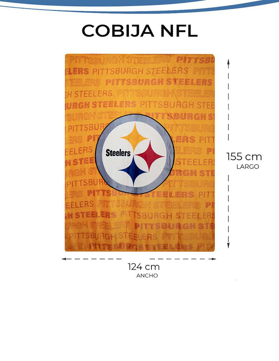 Frazada térmica de tejido microfibra Steelers Pittsburgh unisex 2