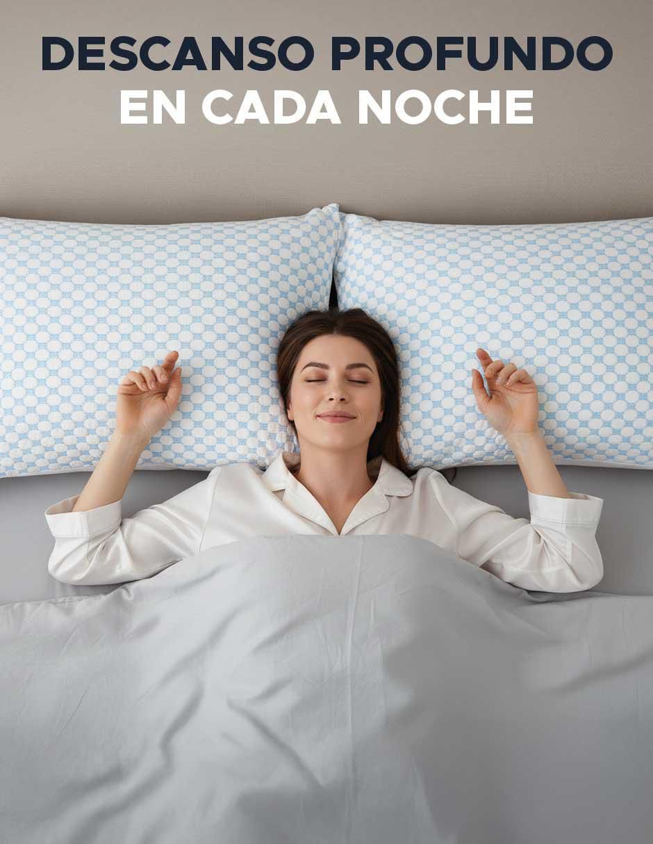 Set de almohada memory foam firmeza alta 3