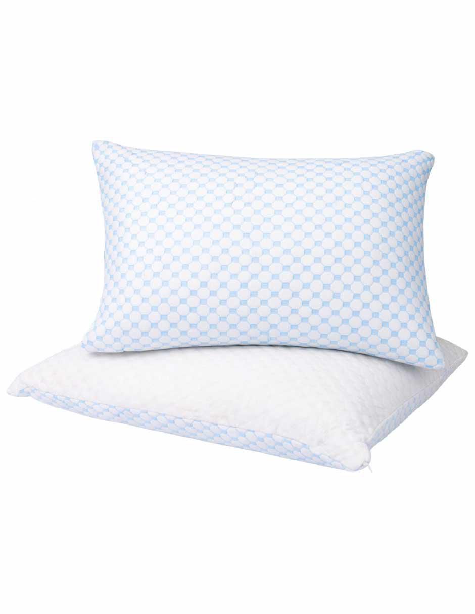 Set de almohada memory foam firmeza alta