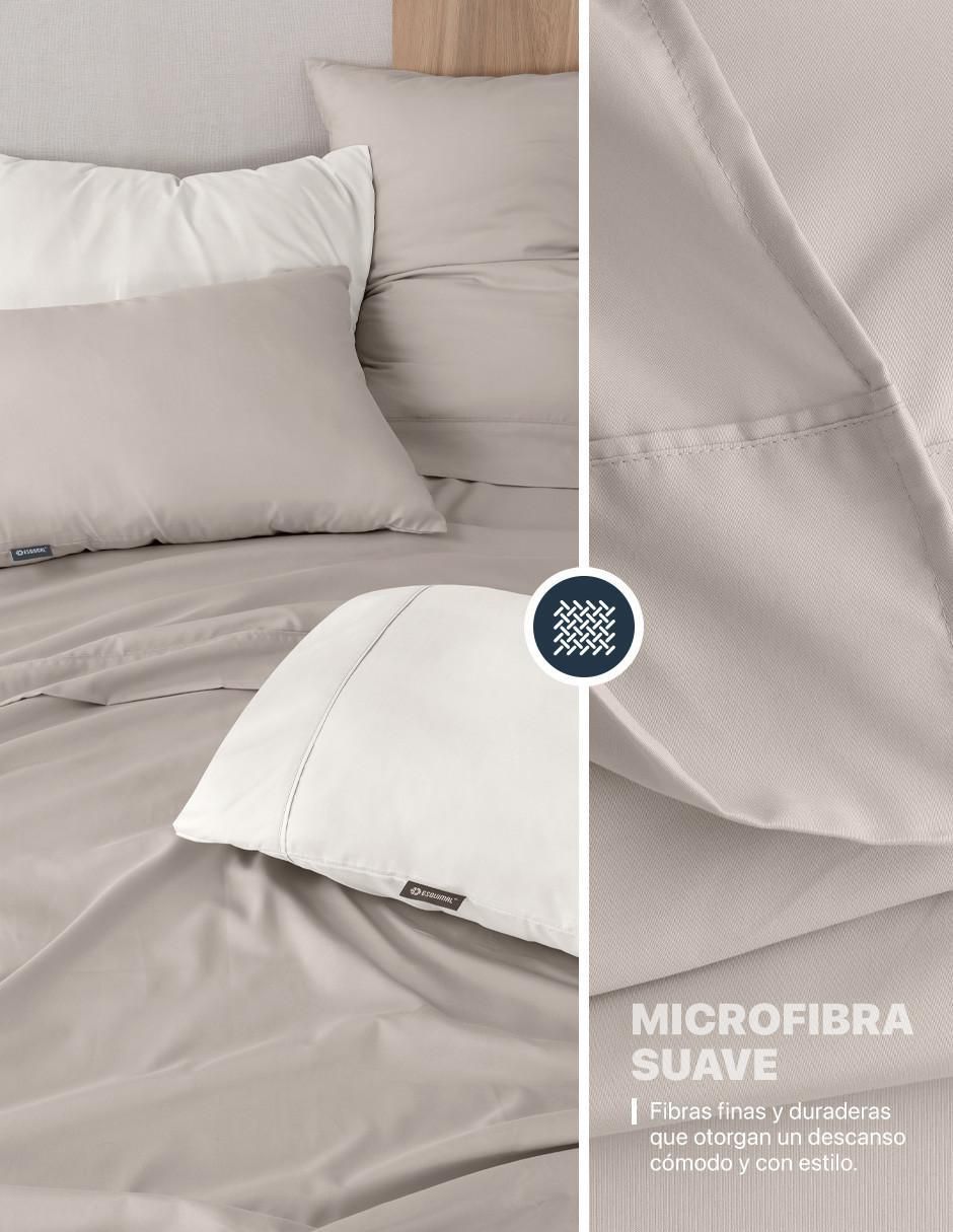 Juego de sábanas de microfibra Esquimal