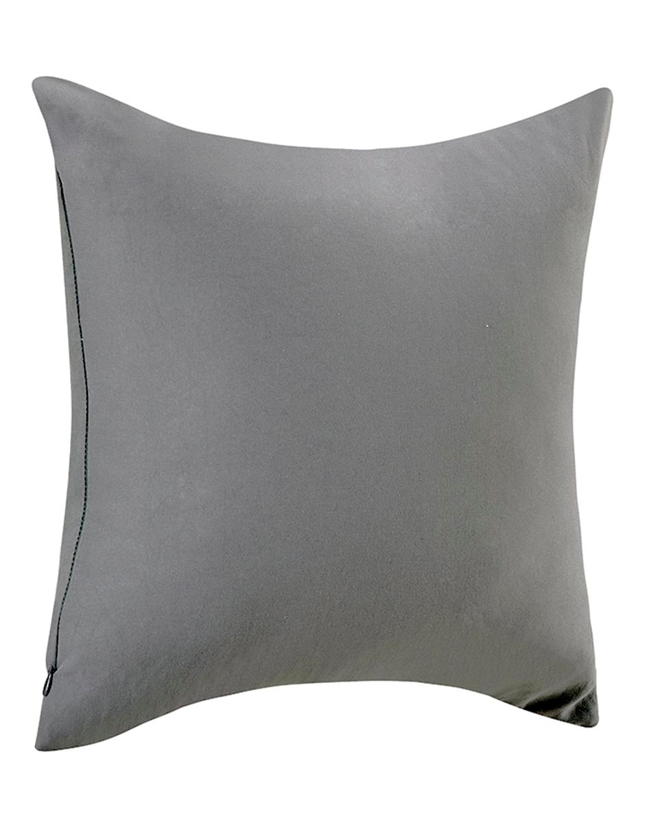 COJÍN HAUS MF, 60 X 60 CM, GRIS OXFORD