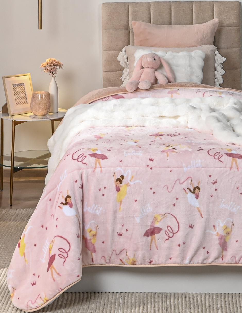 Cobertor Tutu estampado infantil Cobertor Tutu estampado infantil