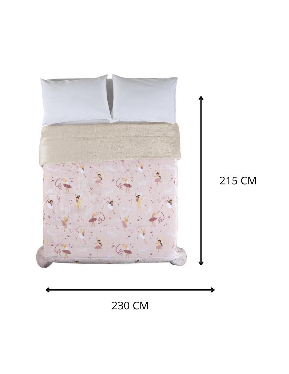 Cobertor Tutu estampado infantil 5