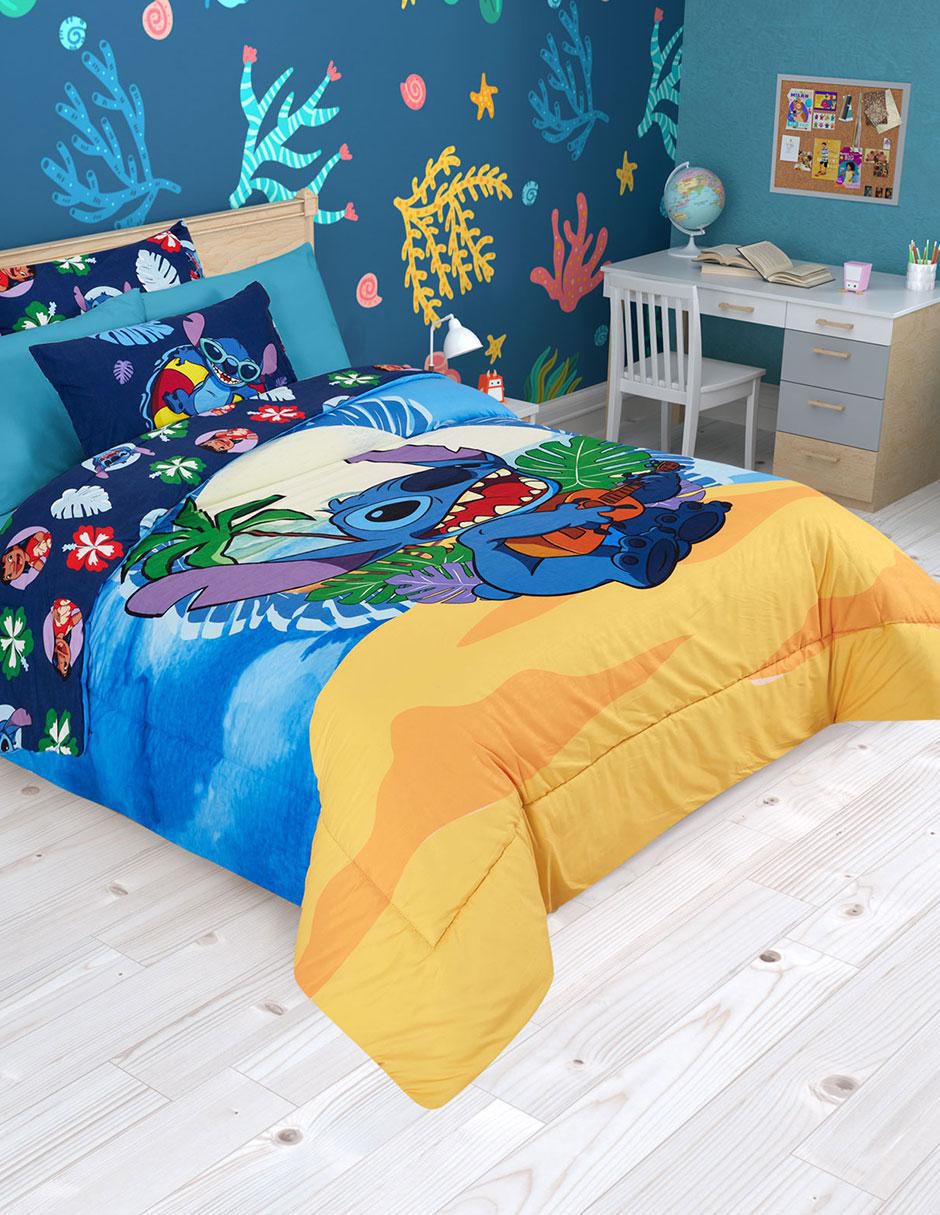 Set edredón Microfibra Playa Stitch 2