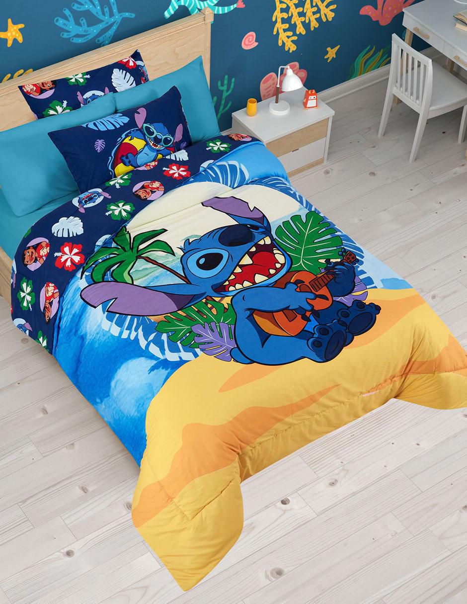 Set edredón Microfibra Playa Stitch 5