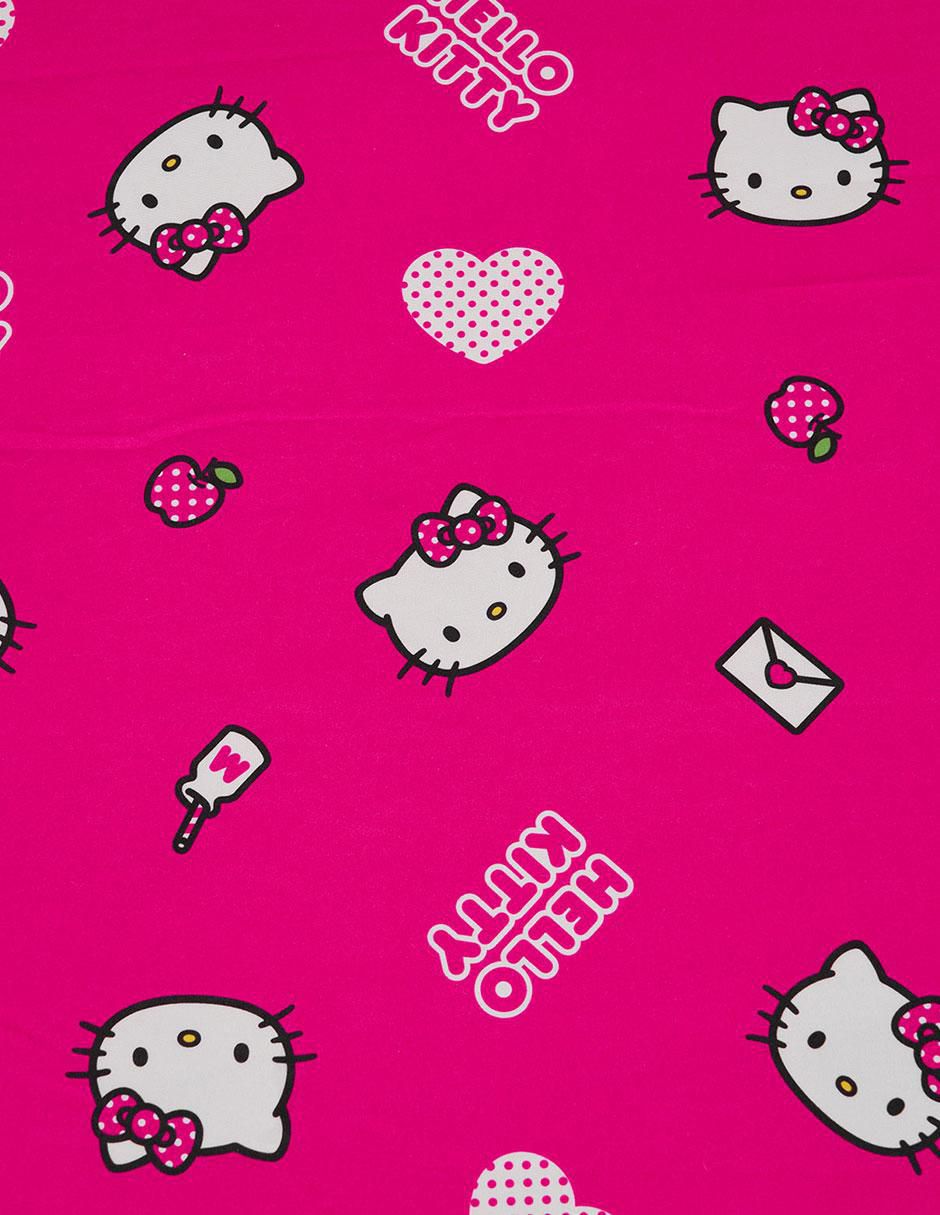 Set edredón Microfibra Apple Hello Kitty 8