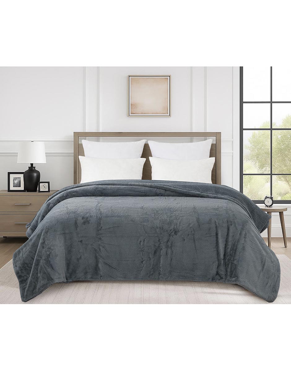 Cobertor Rabbit estampado liso