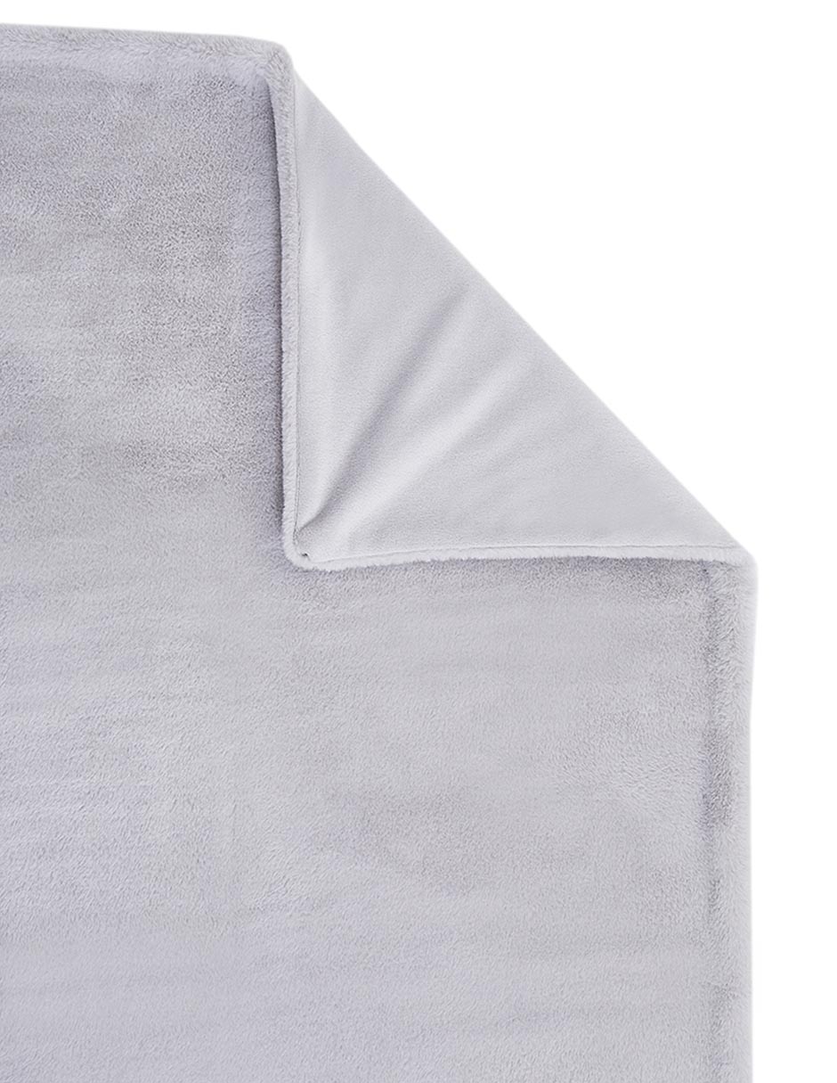 FRAZADA BASIC, 130 X 150 CM, GRIS