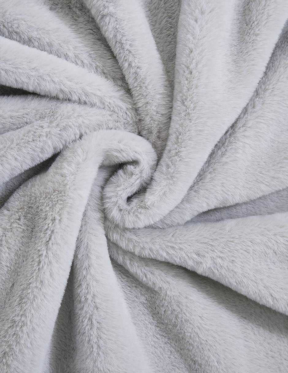 FRAZADA BASIC, 130 X 150 CM, GRIS