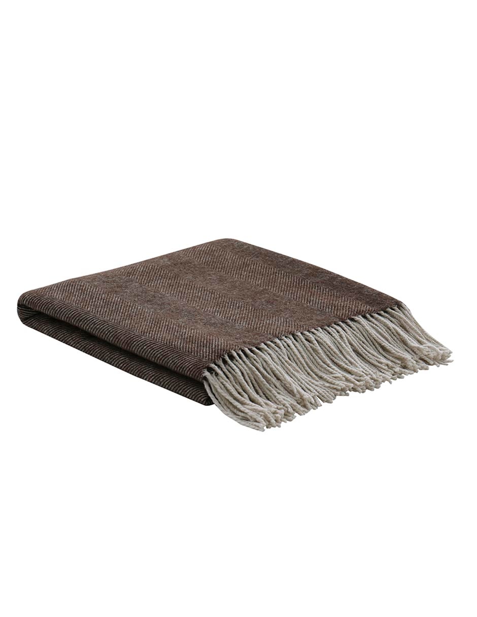 Frazada de tejido plano Herringbone unisex