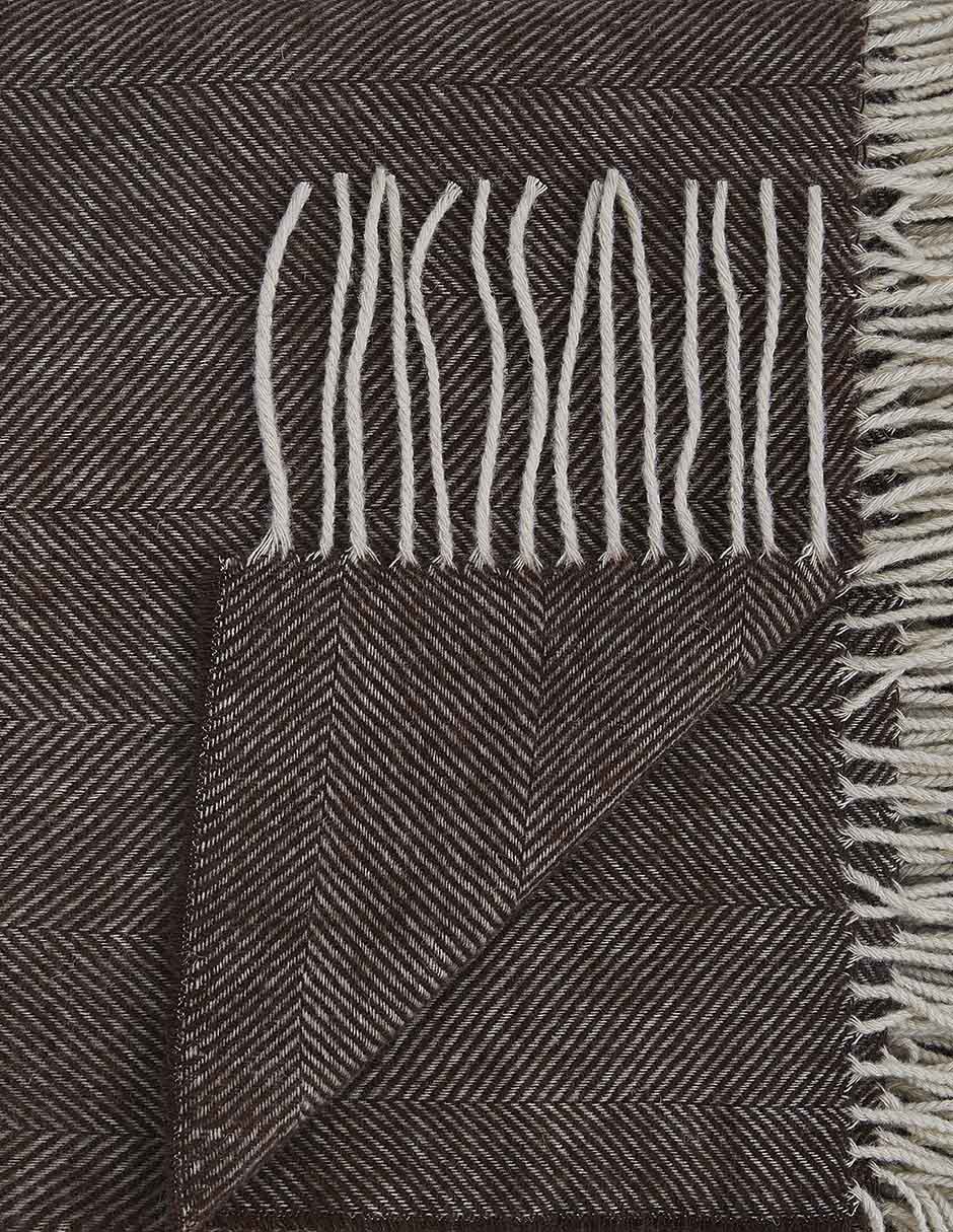 Frazada de tejido plano Herringbone unisex 3