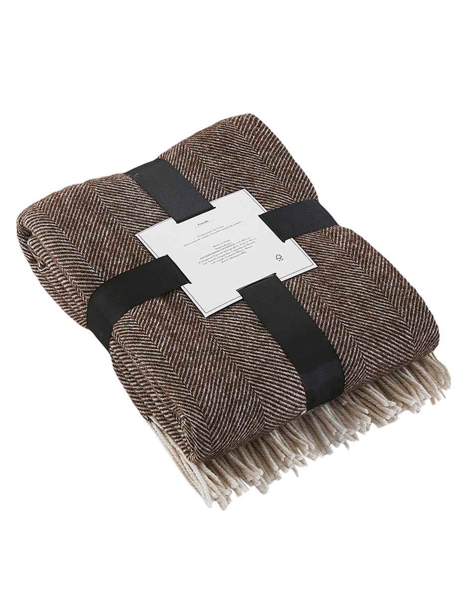 Frazada de tejido plano Herringbone unisex 5