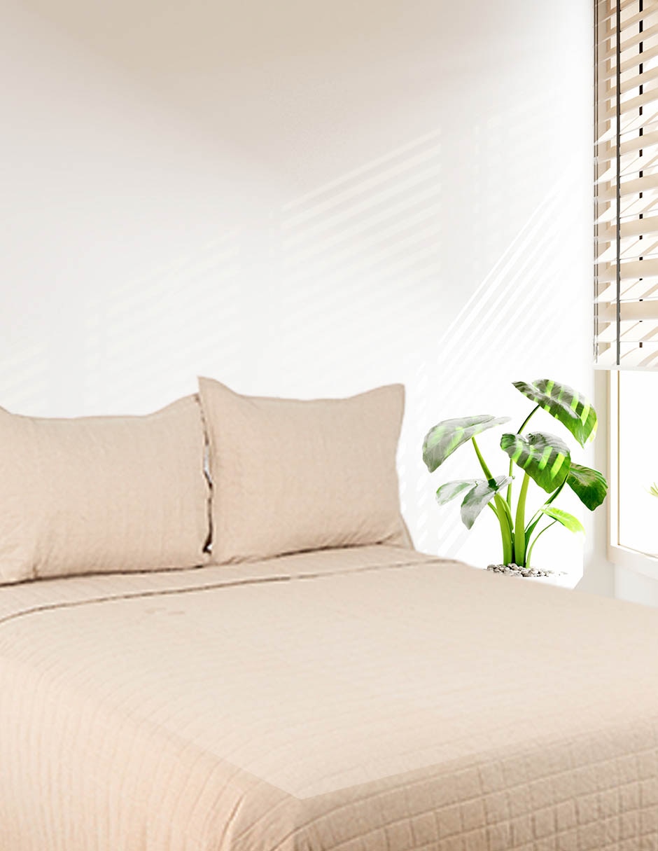 Set de colcha Linen Square