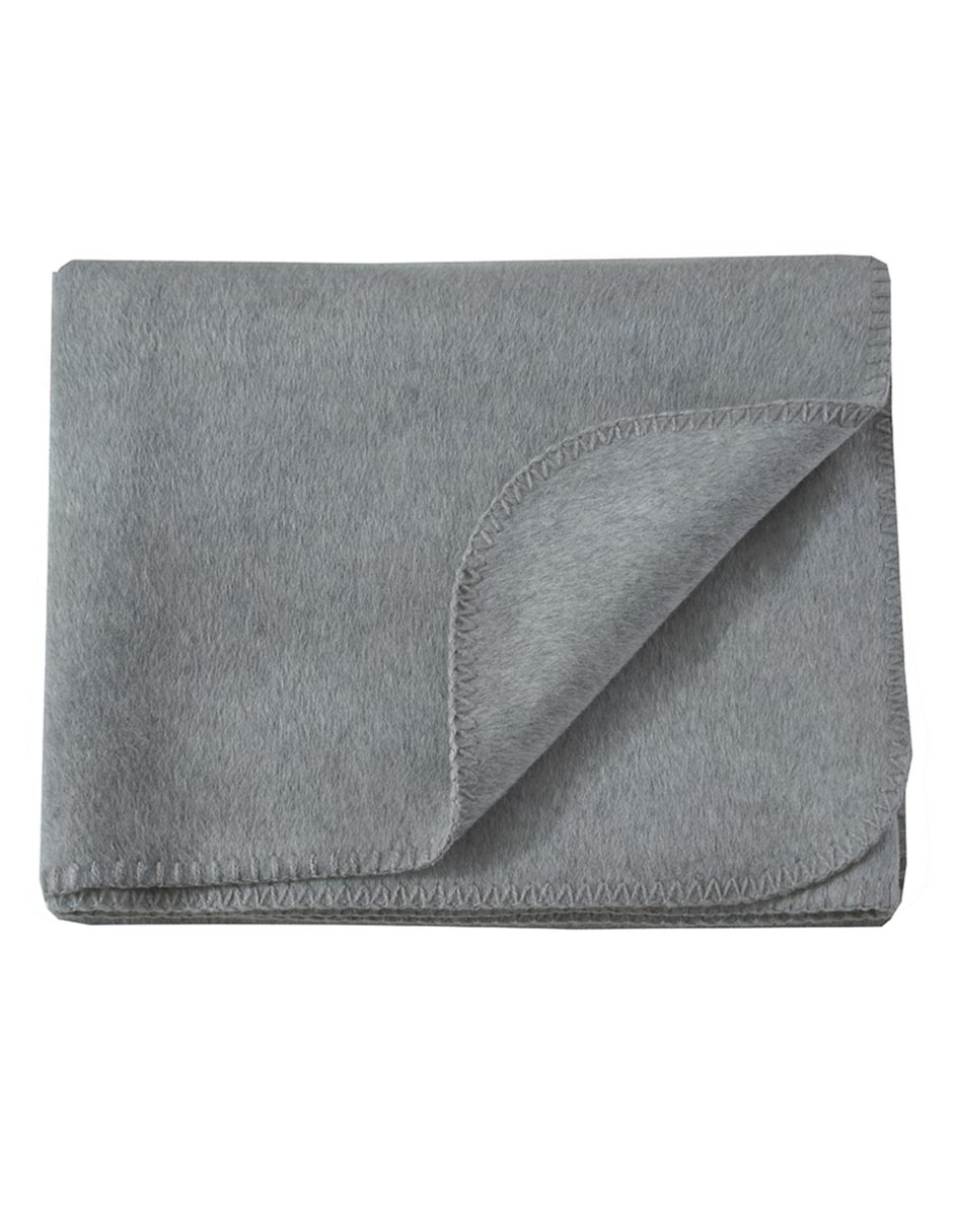 FRAZADA I. WOOL, ESTÁNDAR, GRIS HAUS