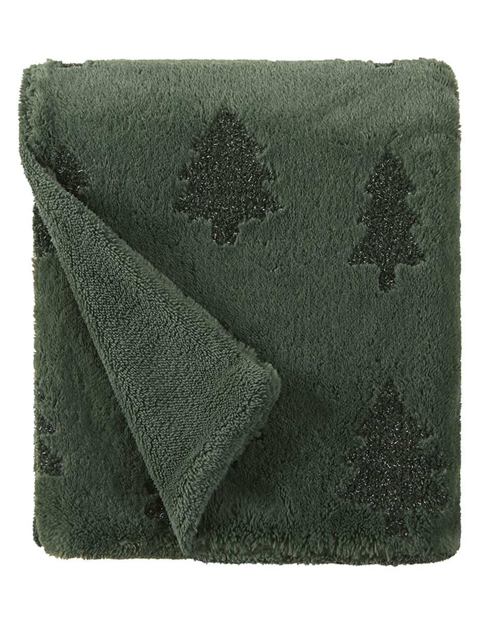 Frazada navideña de tejido jacquard Lurex 2