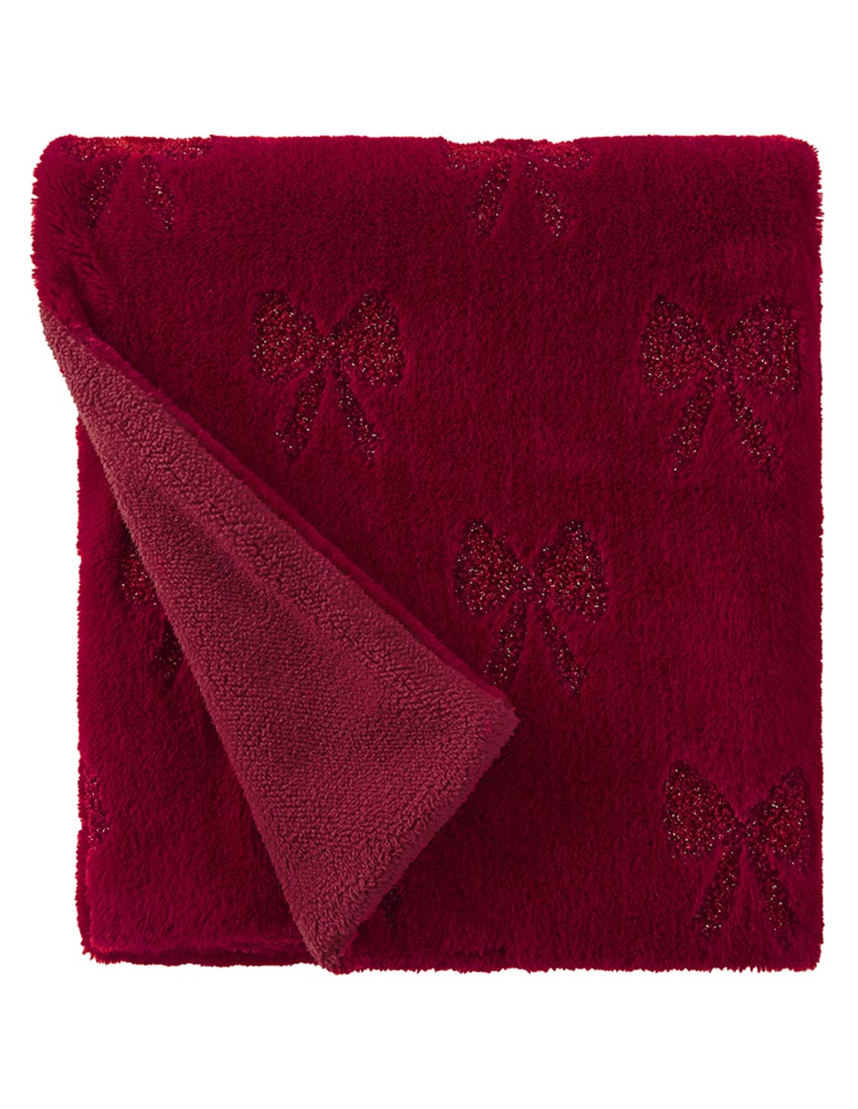 Frazada navideña de tejido jacquard Lurex 3