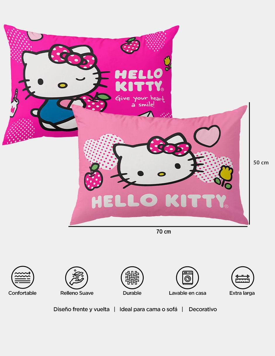 Almohada Reversible Hello Kitty firmeza media 5