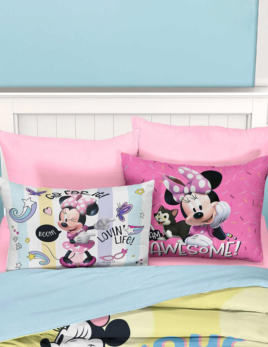 Almohada Reversible Minnie Go firmeza media 3