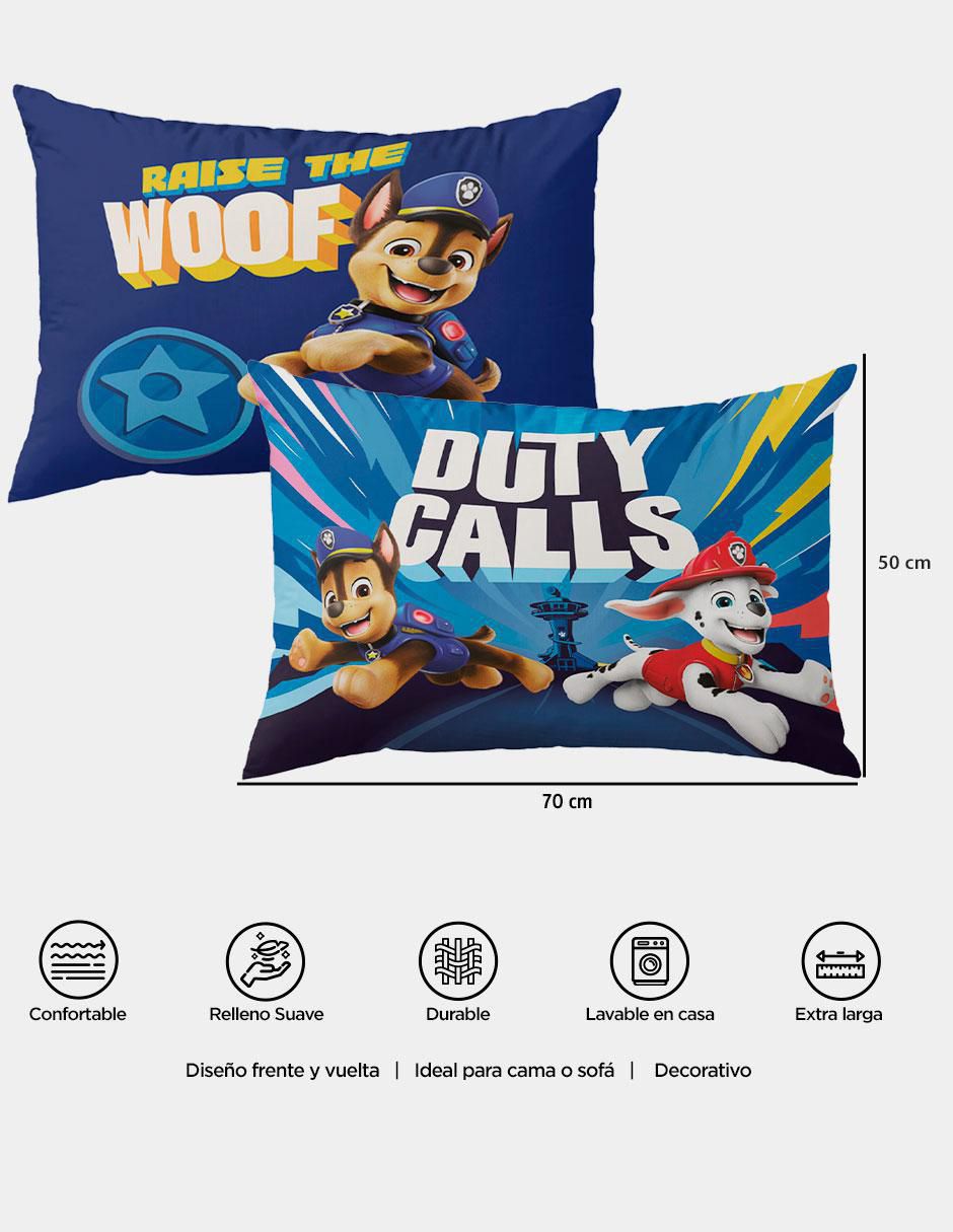 Almohada Reversible Paw Patrol Duty firmeza media