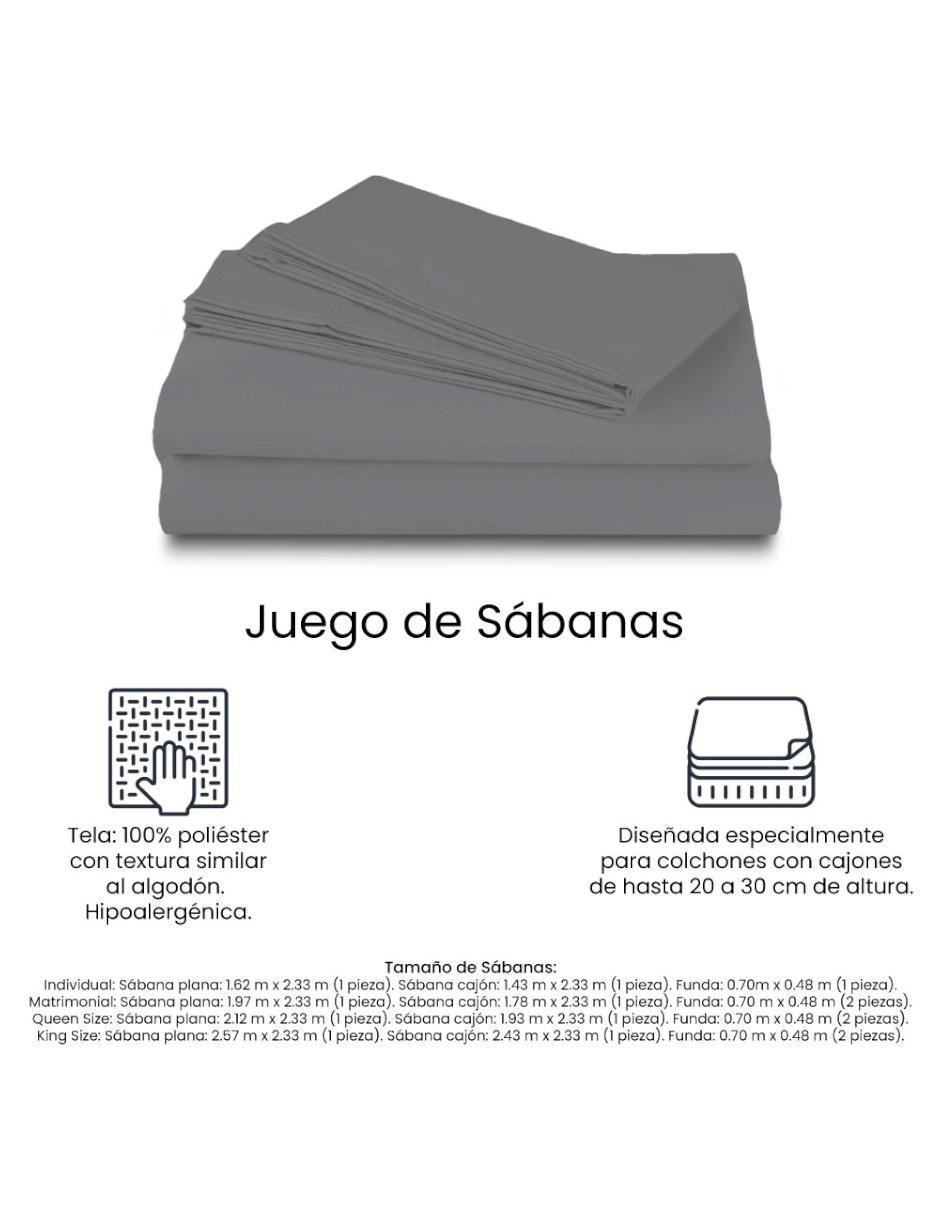 Juego de sábanas "de" poliéster spring air basic oso