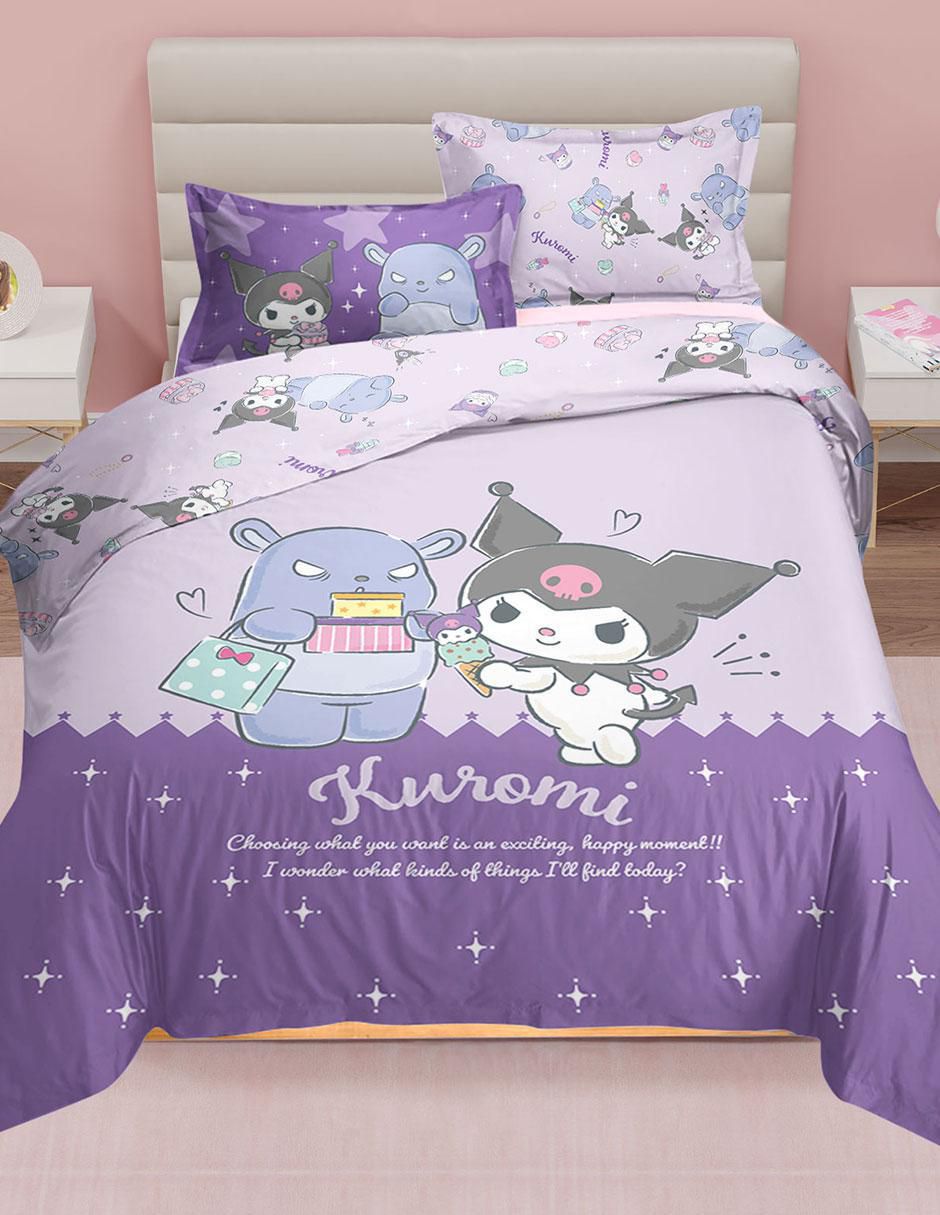 Set edredón Providencia Brillo Kuromi Suburbia