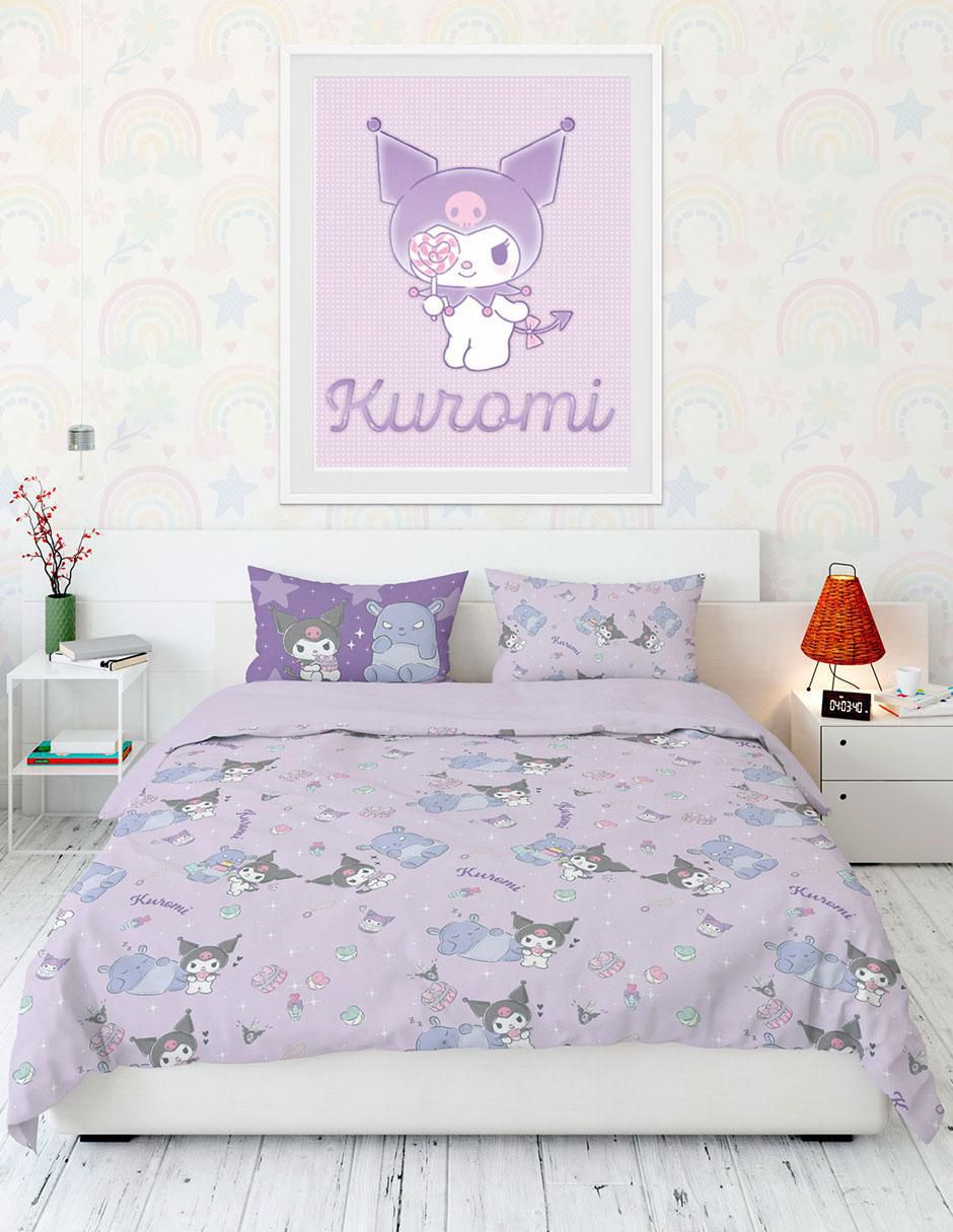 Set edredón Brillo Kuromi 5