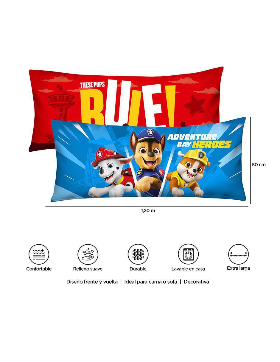 Almohada Súper Jumbo Paw Patrol Rule firmeza media 7