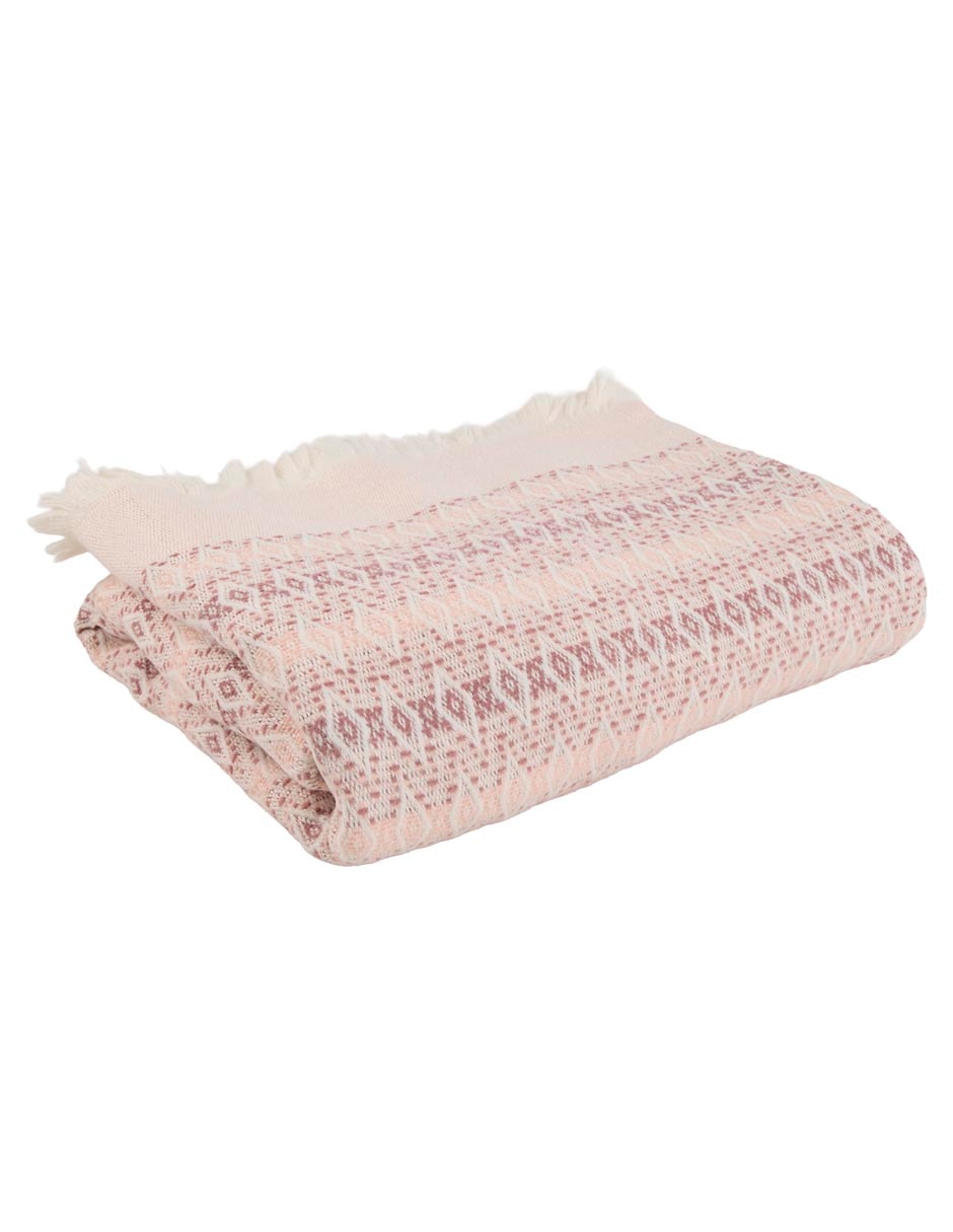 Frazada de tejido jacquard